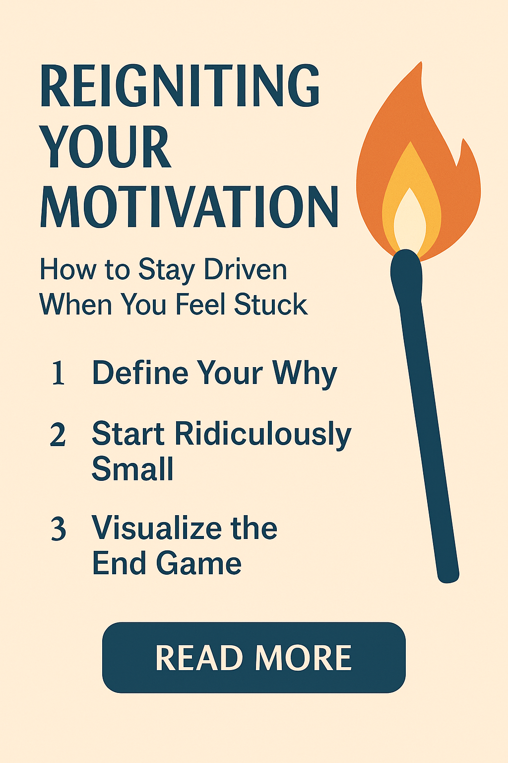 Reigniting Your Motivation: How to Stay Driven When You Feel Stuck